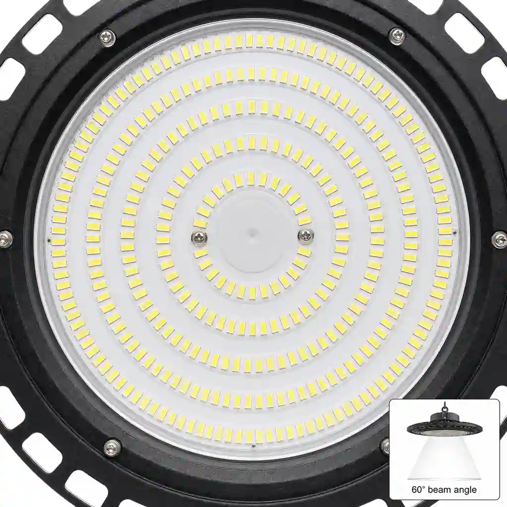 LED čip Samsung svítidla HIBAY UFO S100 s úhlem svitu 60 stupňů